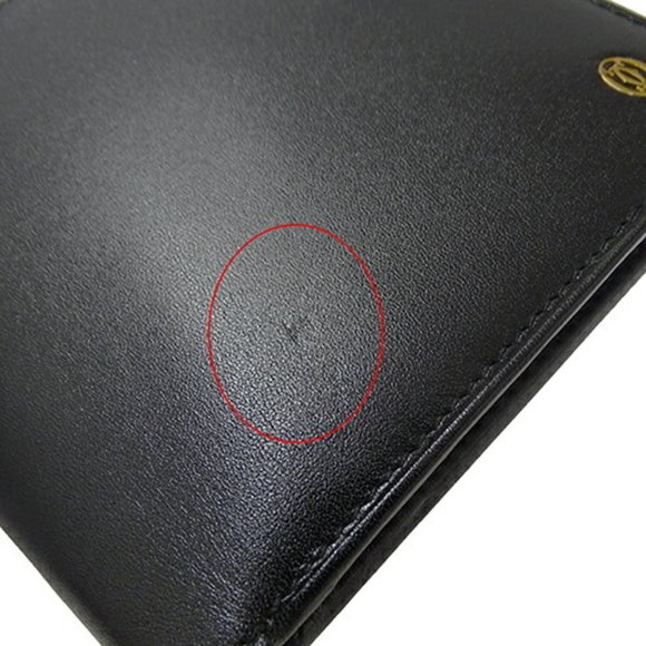 Cartier Pasha Wallet for Men, Black Calf Leather, Coin Pocket - Picture 9 of 13